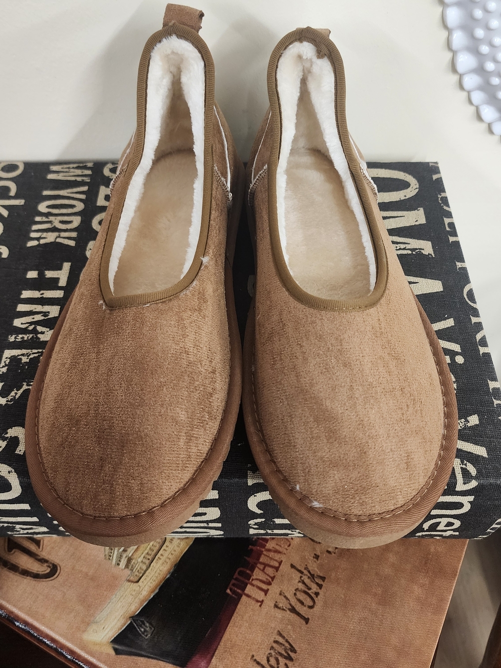 UGG Women's Slip-On Shearling Shoes - Picture 2 of 4